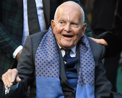 Photo of Penelope Wilton late ex-husband, Ian Holm.